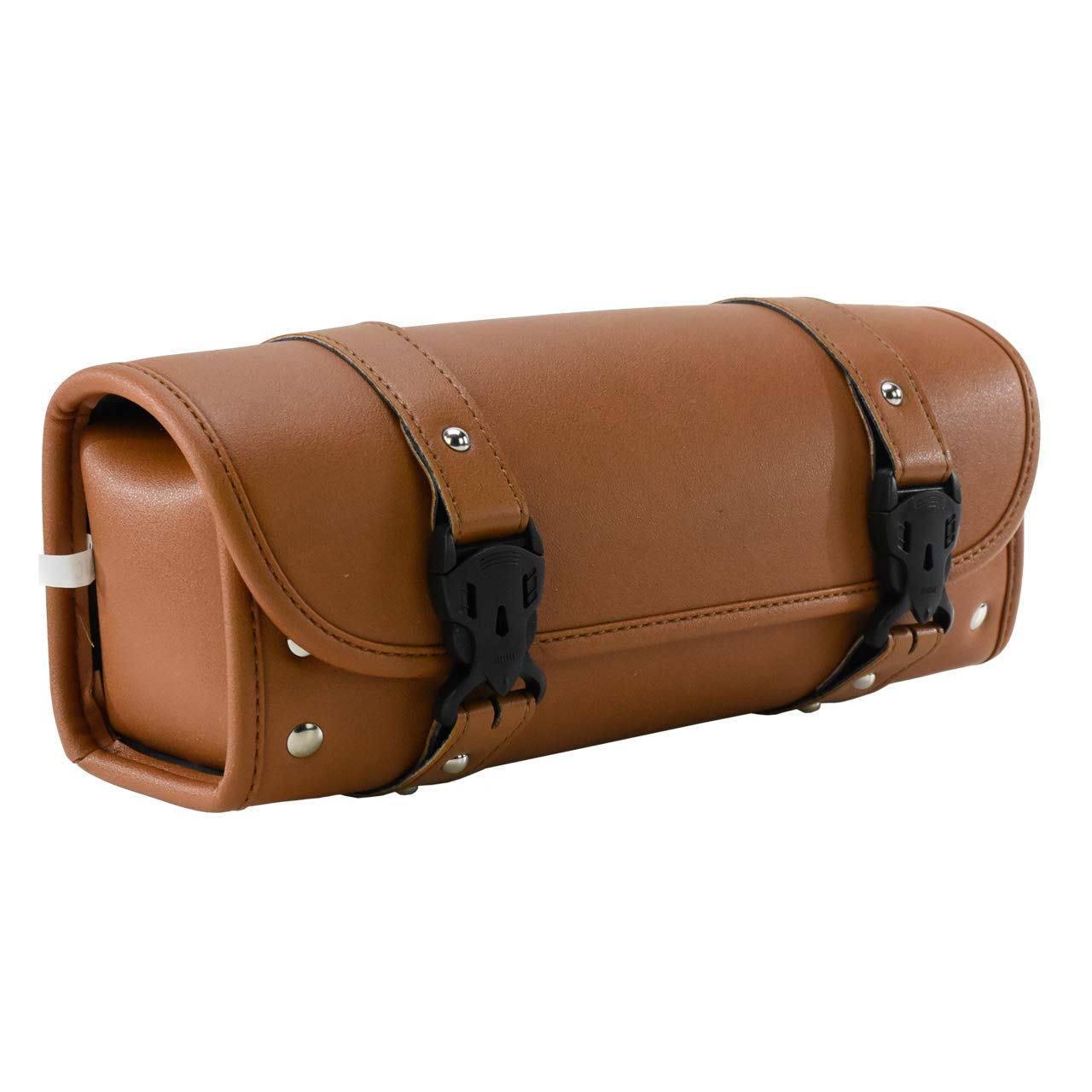 

HDBUBALUS Универсальная мотоциклетная седельная сумка, сумка для инструментов, багажная сумка, сумка для мелочей, совместимая с Yamaha Suzuki Harley коричневый