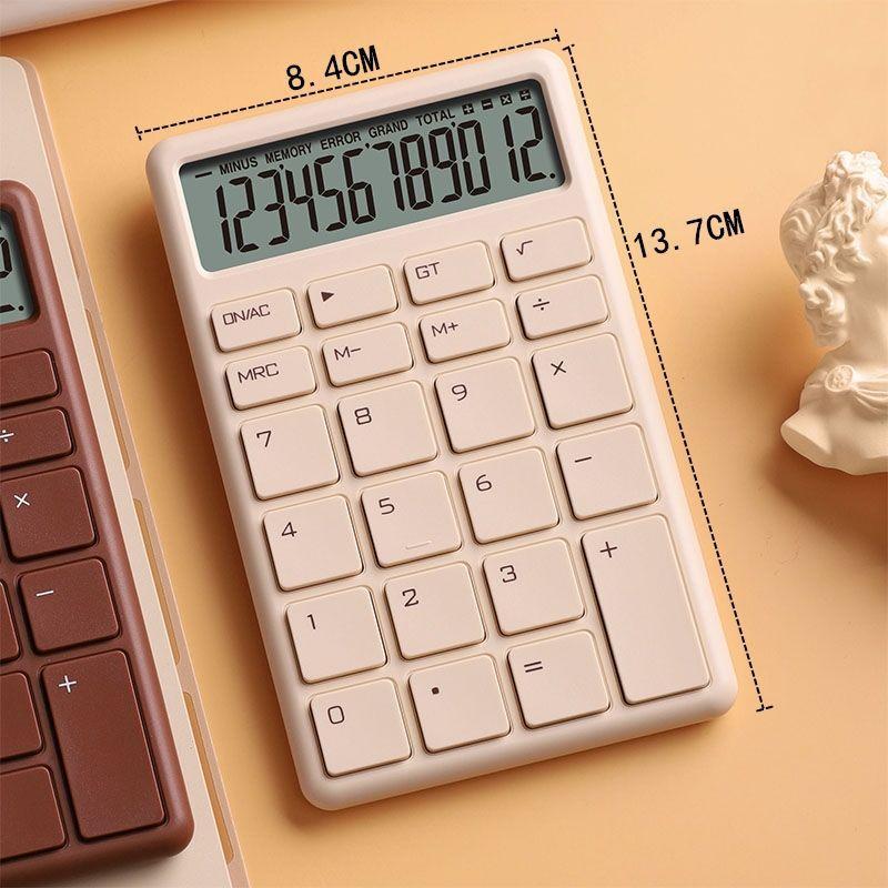 Student Calculator Simple Design Basic Calculator High Sensitivity Button Portable Calculator Student Stationery Supplies