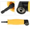 1PC Hexagonal Handle 90 Degree Right Angle Screwdriver Corner Tool Yellow Extended Connecting Rod Electric Tool Accessory