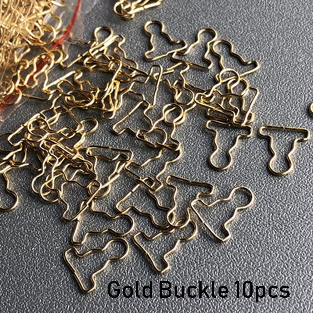 Mini DIY Sewing Accessory Doll Belt Buttons Dolls Buckles Trousers Bags Accessories Metal Buckle