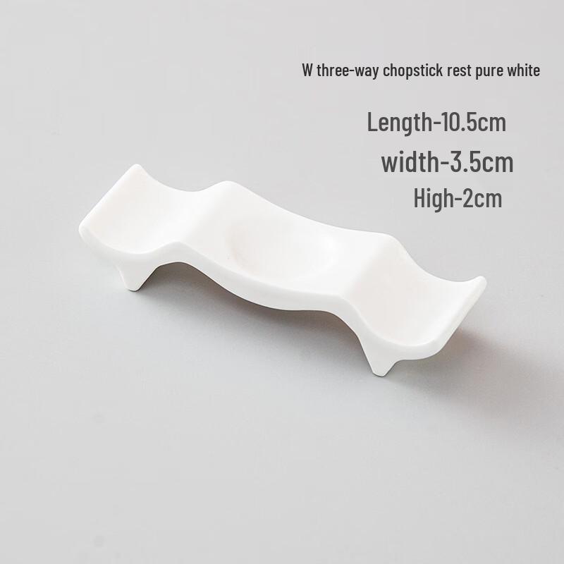 Multi-use Ceramic Chopstick and Spoon Rest