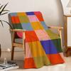 Blanket Throw Super Colorful Cosy Plush Living Room Plaid Sofa Couch Childish Birthday Gifts