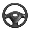 DIY Steering Wheel Cover Suede For Subaru Forester Legacy Outback Impreza WRXSTI