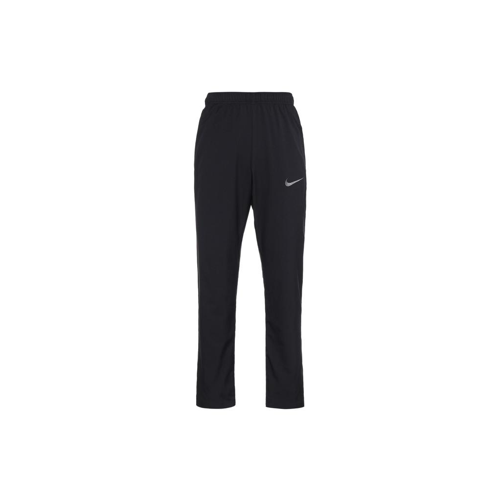 Nike Casual Pants Men's Black Moderate Straight Fit Pants AJ4464-010