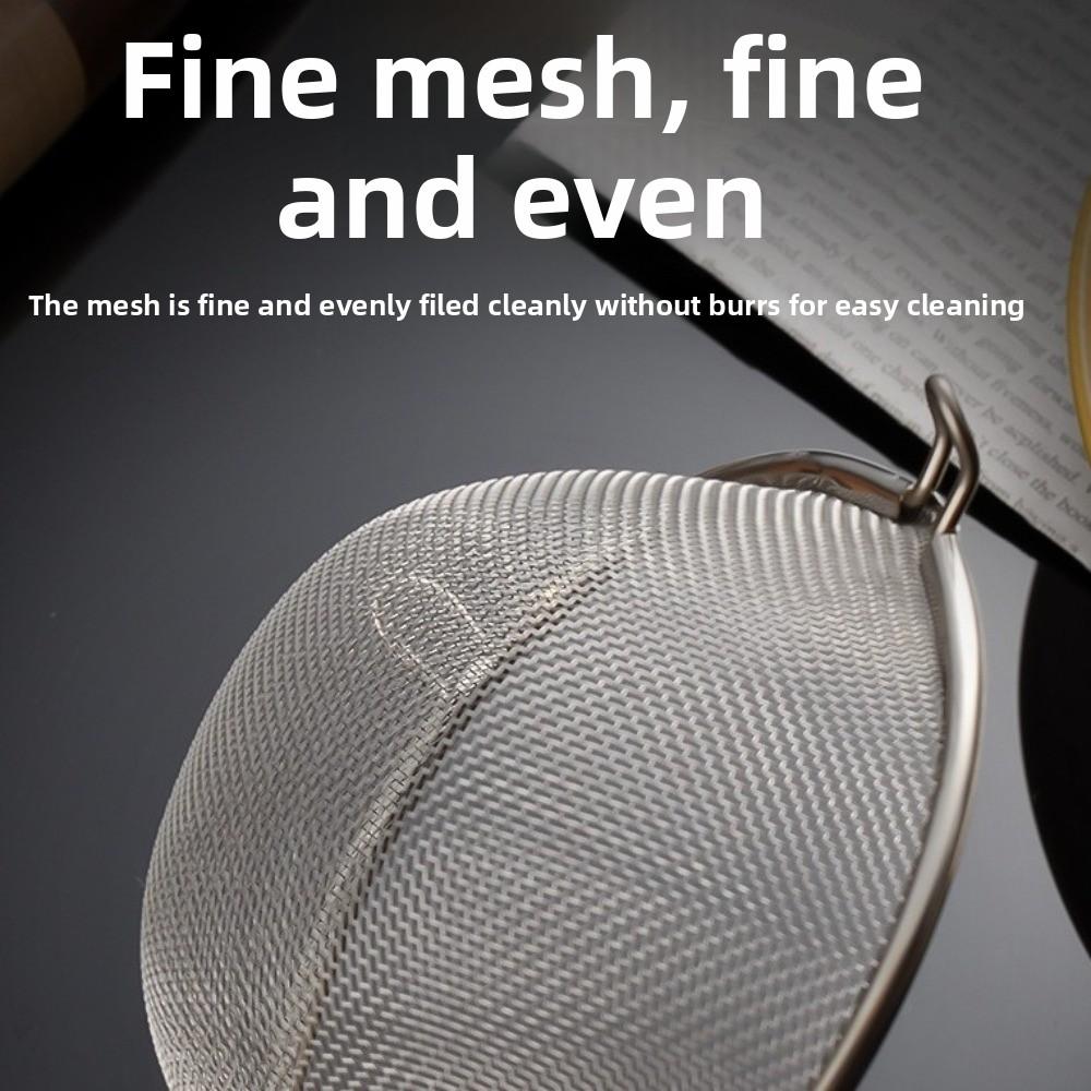 8.5cm 10cm Matcha Sifter Stainless Steel Fine Mesh Strainer New Food Sifters for Kitchen