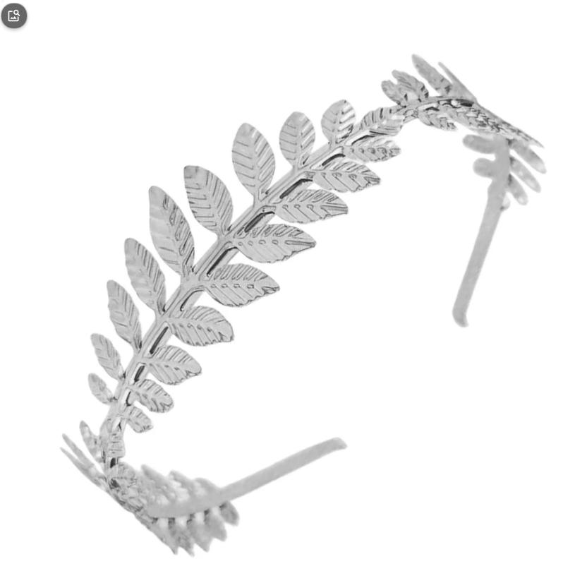 

Korean Elegant Leaf Headband For Women, Fashionable Design, Trendy European And American Headband Hair Accessory One Size