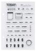 Face Clear Stamp Sheet T TODAY Children's 0980-006