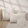Romantic Chenille Pillow Covers Decorative Throw Pillow Covers Square Pillowcase For Holiday Home Office Decoration