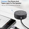 Type-C to 3.5mm AUX Headphone Jack Audio Connector Cable Cord for Phone Tablet