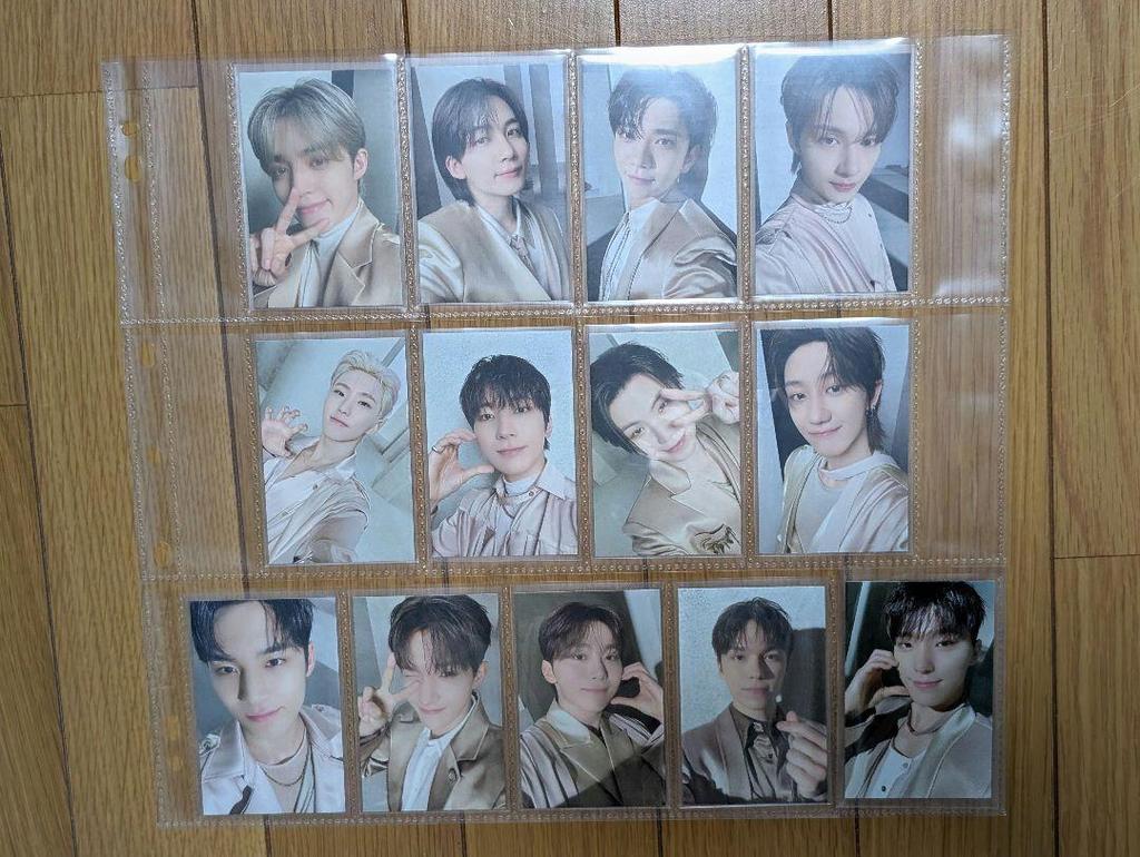 [USED] [Anonymous] SEVENTEEN Right Here Trading Cards (13 pieces)