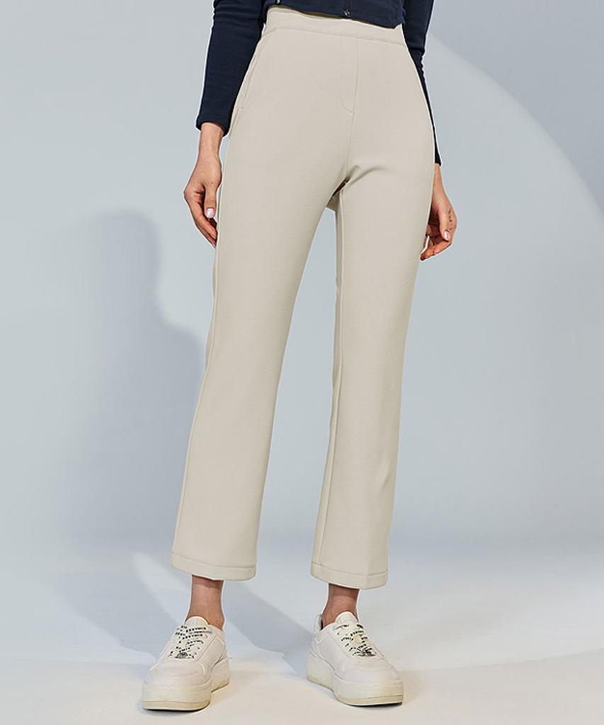 Xexymix Stretch Elastic Brushed Bootcut Slacks Xtfss02H4