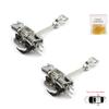 EDP946-1 2 Pieces Rear Left AND Right Door Catch Hinge Brake Stop Check Strap Limiter for Citroen C3 MK2 SC A51 2009-2016 9181Q5