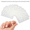 12 Sheets Nail Art Stickers Christmas Self Adhesive Snowflake Manicure Decals Accessories for Women Girls