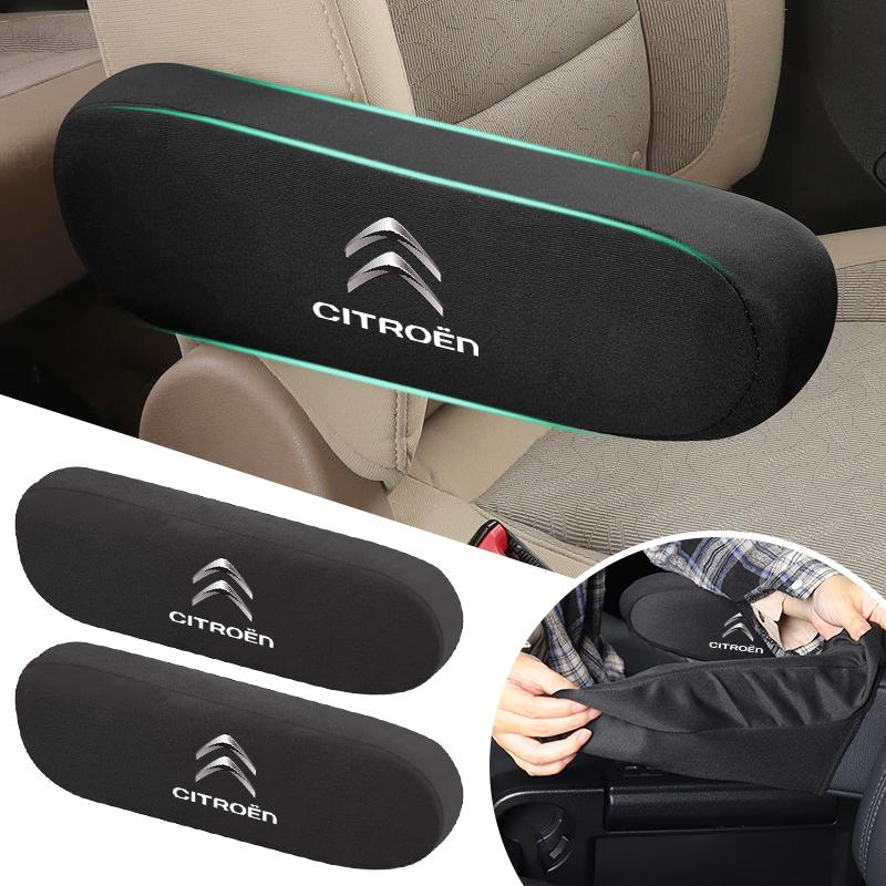 Fabric Car Seat Armrest Cover Breathable Cloth For Citroen C4 C3 C5 C1 C2 Berlingo Celysee Cactus Picasso Aircross Saxo Grand aks256