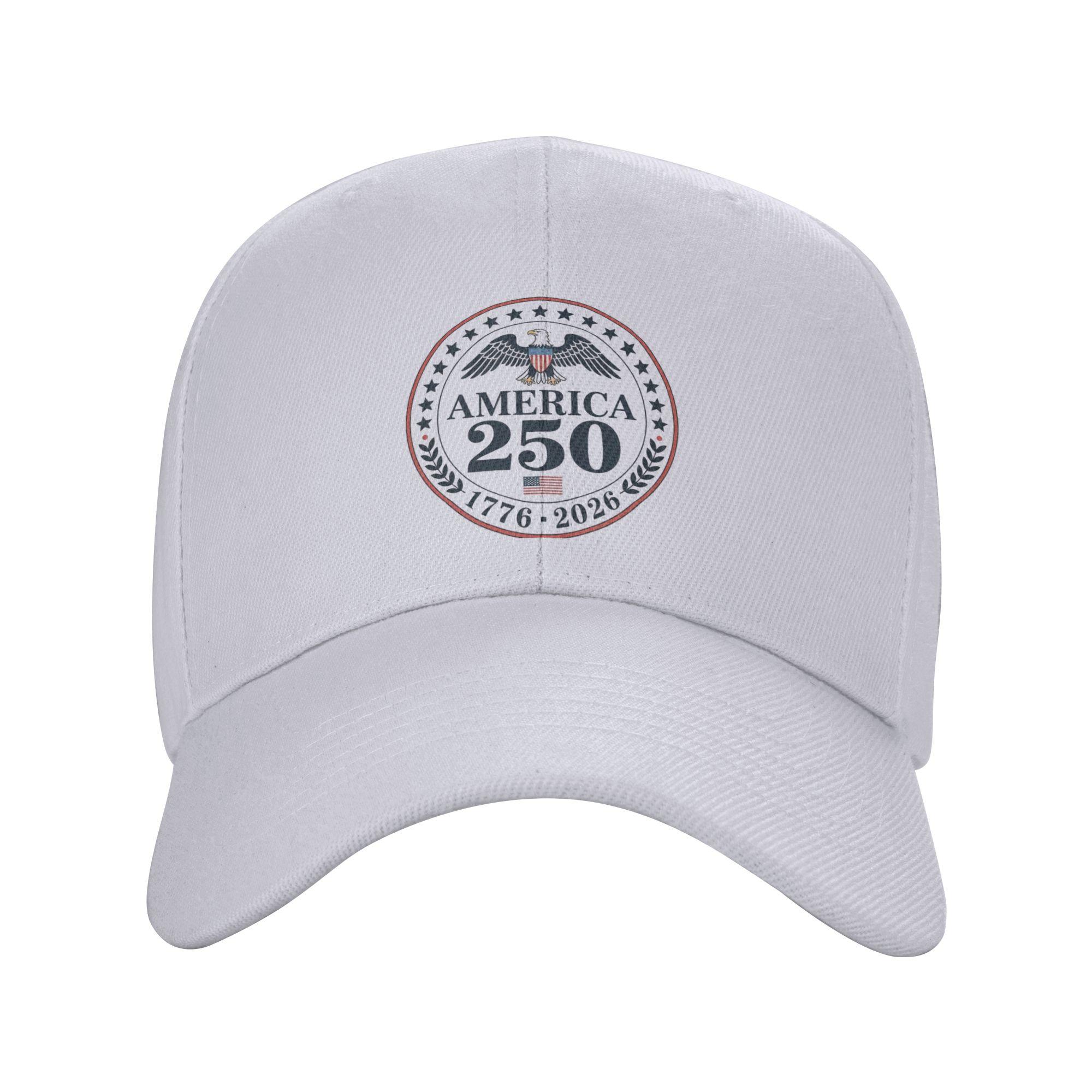 UnisexAmerica  Year Anniversary  Hat Trendy  Snapback Cap Adjustable Casual Wear One Size
