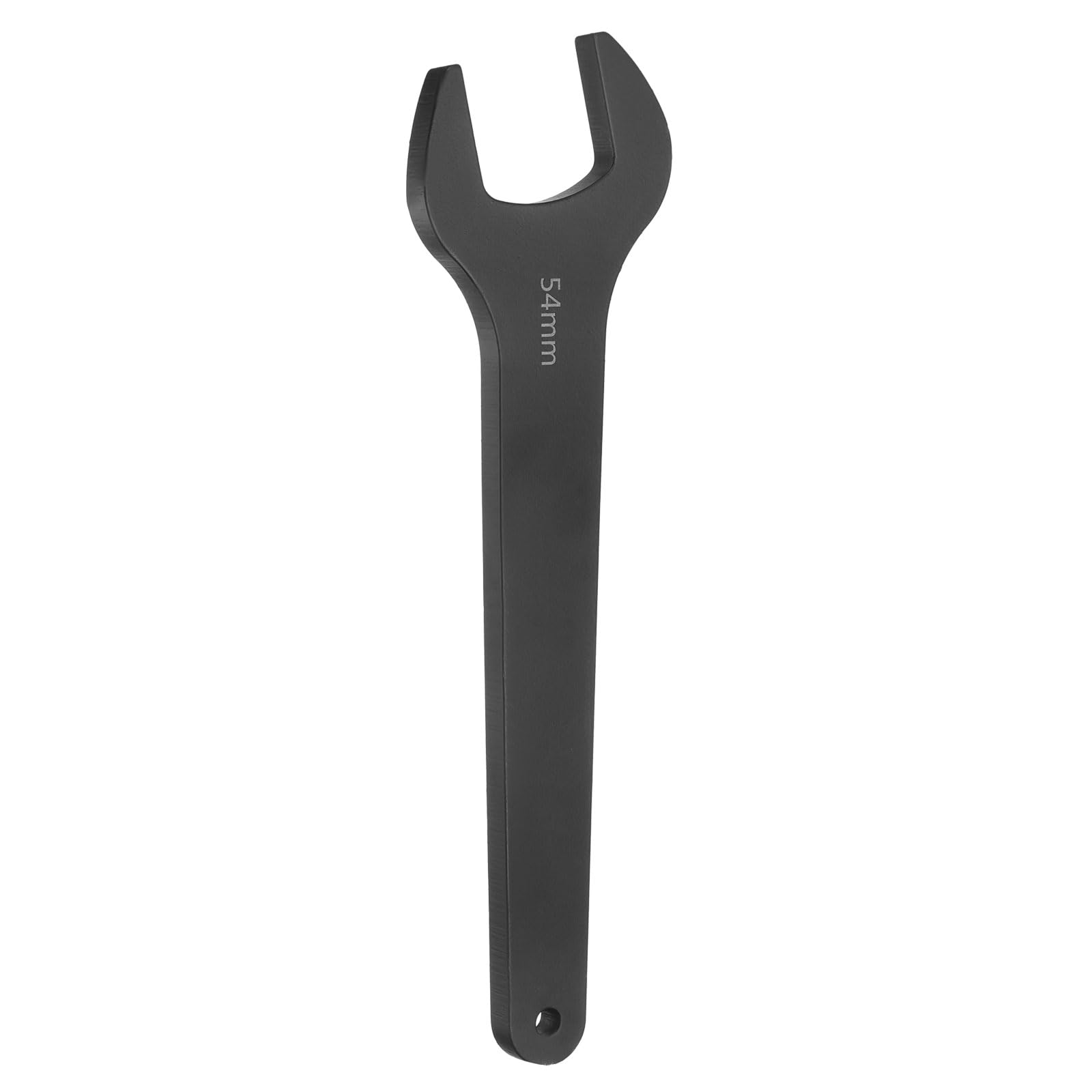 

uxcell Single 54mm 15 Degree Offset Small Flat Head Blackening Wrench with Straight for Auto Repair and Furniture Assembly Open-End Wrench, Metric,