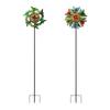 Wind Spinners Crafts Creative Double Side Colorful Home Decor Outdoor Wind Sculptures for Backyard Outside Patio Lawn Deck