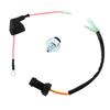Oil Pressure Sensor with Indicator Light Engine Oil Pressure Sensor for 9.9?15HP Outboard 65W?85410?01 62Y?82504?10 66M?82127?10