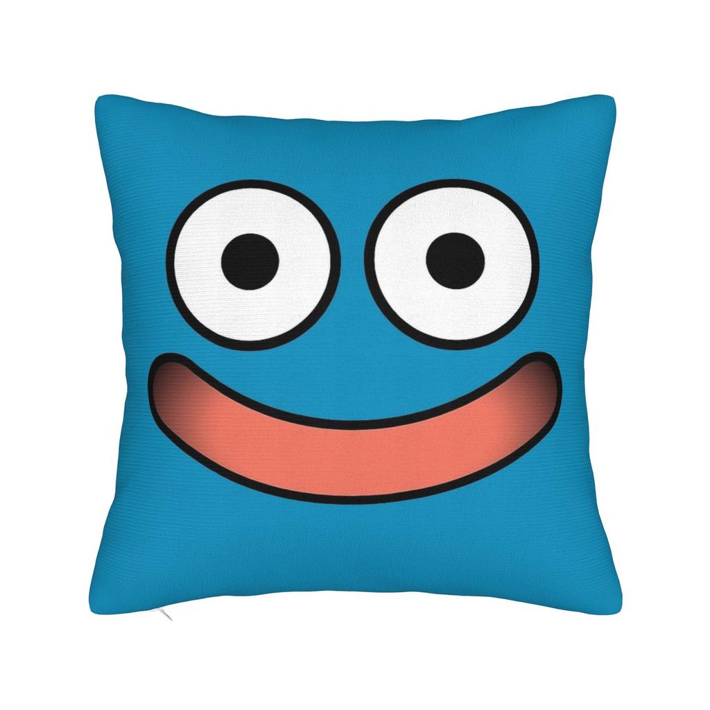 Pillow Cover Dragon Quest Slime   Cute Funny Pillow Case For Sofa Home Decor Pillowcases