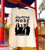 NEU! Depeche Mode Weißes Baumwollhemd Volle Größe S-5XL HL884 Unisex T-Shirt