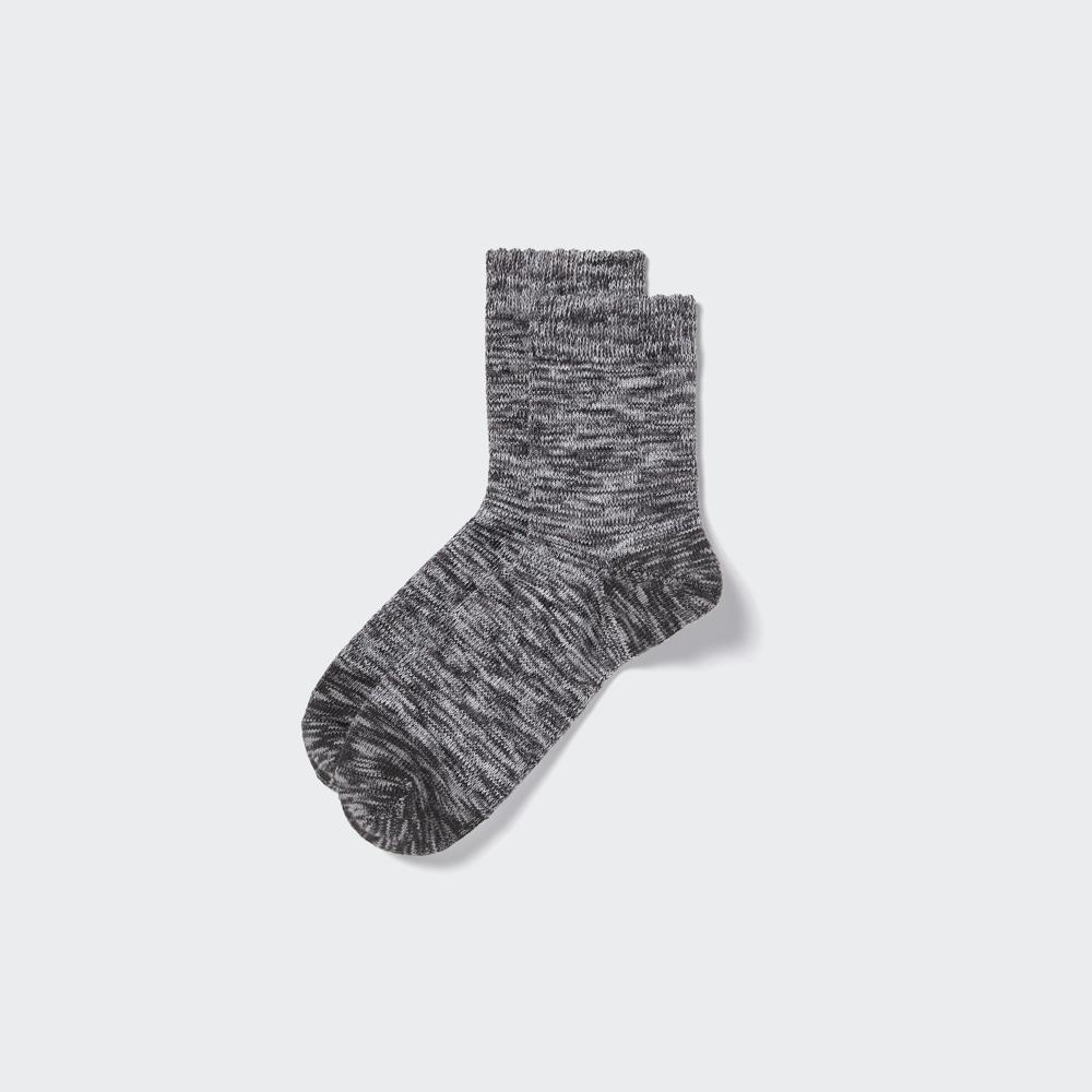 

меланжевые полуноски UNIQLO