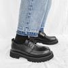 Casual Derby Men's Shoes Classic minimalist thick bottom style Outdoor Trendy Party Youth Office lace-up Hot selling Daily shoes