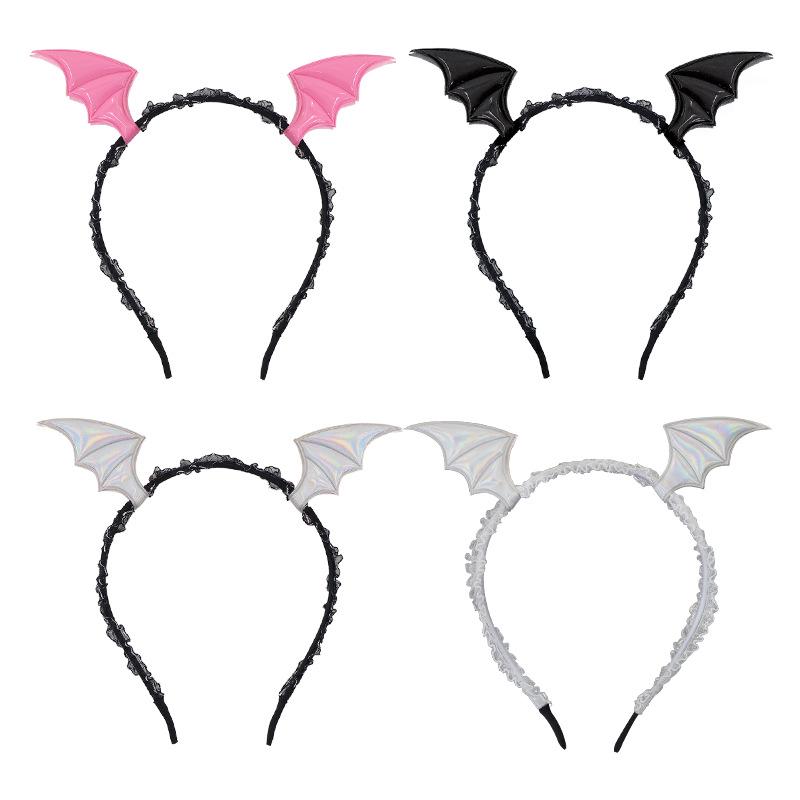 Halloween Masquerade Bat Wings Headband: Cosplay & Party Accessory