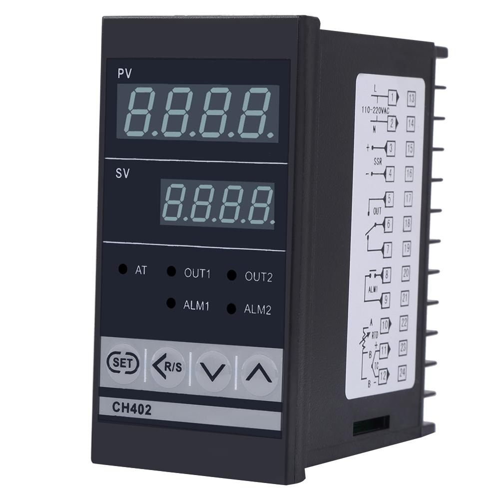 CH402 AC85?264V de înaltă precizie PID Smart Controler de temperatură Releu de termostat Intrare TCRTD
