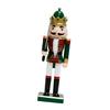 Christmas Nutcracker Soldier Wood Doll Crafts Collectible Christmas Decoration for Christmas Tree Shelf Holiday Bedroom Festival
