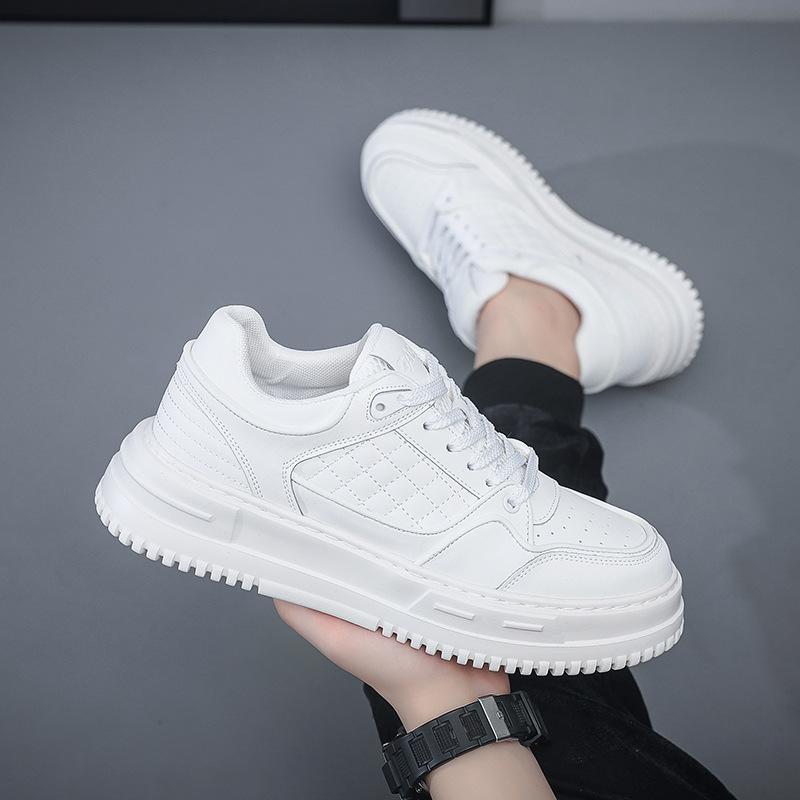 Men's shoes trendy shoes spring and summer new board shoes breathable trendy brand men's shoes little white shoes heightening Xiaohongshu factory