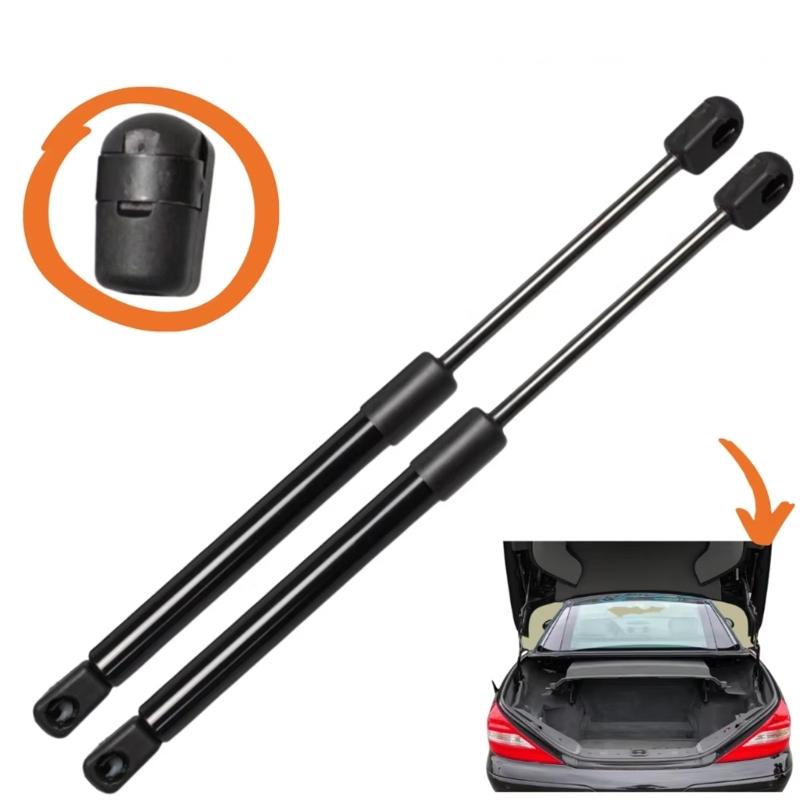 2pcs Car Tailgate Gas Spring Struts for SL R230 Convertible 01-06 2307500036 Replacement Boot Shock Spring Lift Supports