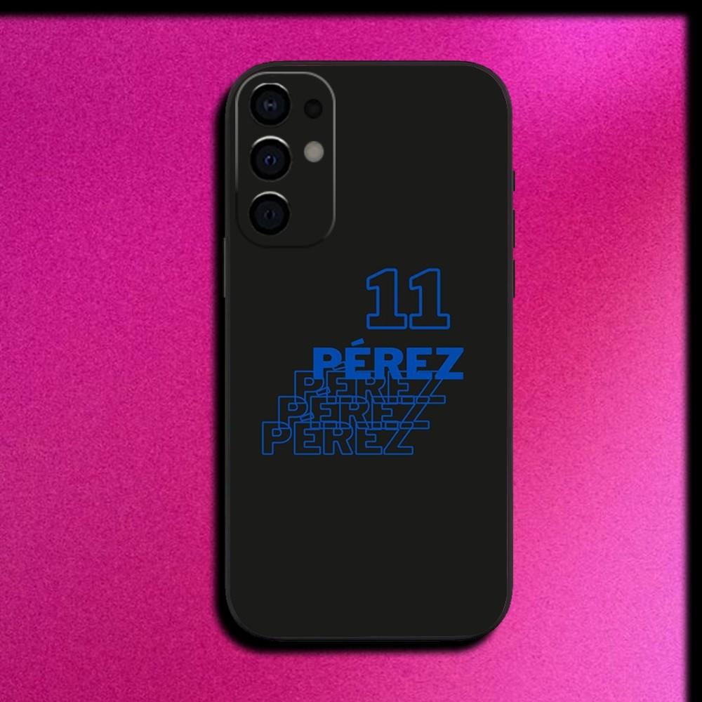 

C-Checo S-Sergio Perez Phone Case For Samsung S25,S24,S21,S22,S23,S30,Ultra,S20,Plus,Fe,Lite,Note,10,9,5G Black Cover Samsung S21 s305G