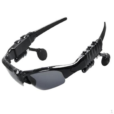 Fones de ouvido Bluetooth para óculos de sol com microfone para dirigir no carro