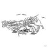 200pcs Crimping Loop Sleeve Various Sizes From 1.0mm - 2.0mm 1.4x8mm
