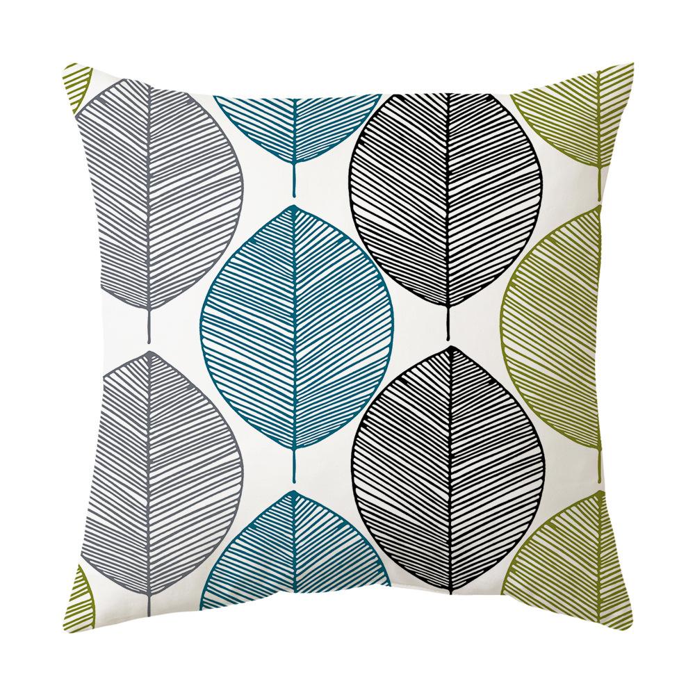 New Homeware Printed Pillow Cases Nordic Printed Linen Cushion Covers Sofa Cushion Covers