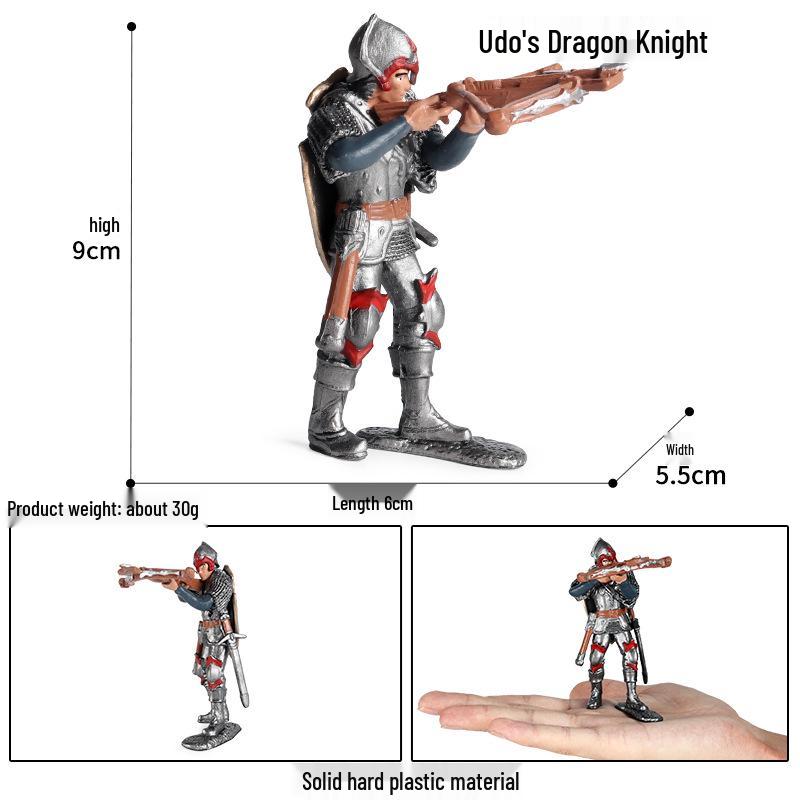 European Mythical Pegasus Unicorn Toy Model: Elf, Mythical Creature, Magic Beast 