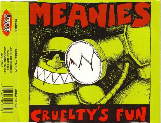 

CD MEANIES - Cruelty s Fun ANDA161CD Au Go Go 1993 Japan Rock Used