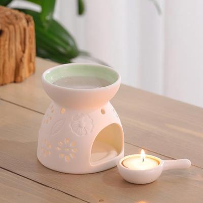 1 Adet Seramik Beyaz Lotus Tütsü Brülör Ev Dekor Tütsü Çubuk Tutucu