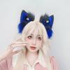 Wolf Ear Hairband Soft Plush Hair Styling Accessory For Kids Adult Halloween Parties Animal Theme Cosplay Hairhoop