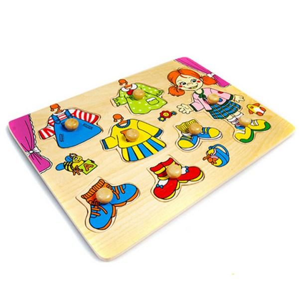 

15 kinds of Happy Town, a preservative girl, 1, 8 pieces, Korea Best Toddler Puzzle
