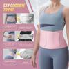 Unisex Waist Trimmer Belt for Workout Sweat Band Abdominal Trainer Weight Loss Body Shaper Tummy Control Slimming