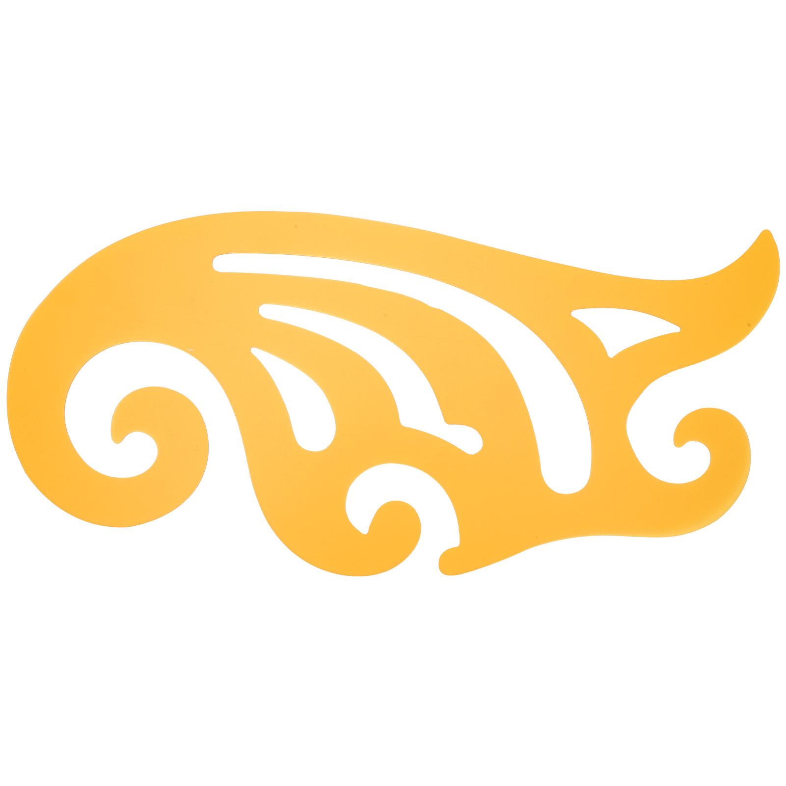 

Лекало для одежды Кривая Облако Змея Арт Лекало для моделирования одежды для раскроя одежды Тип B