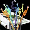 Bar Accessories Acrylic Tea Juice Stirring Rod Swirl Swizzle Sticks 10pcs