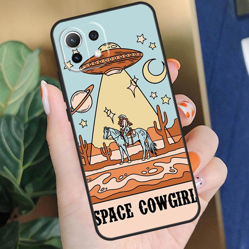 Space Cowgirl Case For Xiaomi 15 14 Ultra 13T 14T 15T Pro 17 Pro Max POCO F8 F7 F5 F6 X5 X6 X7 Pro Coque