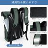 Fits Back Ventilated Side Suitable for Multifunctional Green [Lekesky] Roll-Top Backpack, Waterproof, Expandable, 18-25L, 17-inch Laptop, Lightweight,