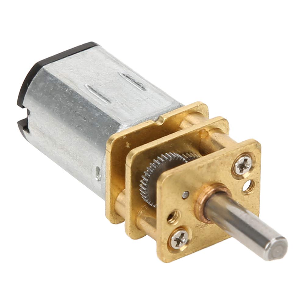 GA12 N20 DC 12V Gear Motor Speed Reduction Metal 500RPM Electric Motor High Reduction Motor Compact Size for Robotics DIY Automation Equipment