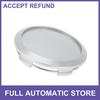 Enkel Fälgkåpa för Bilhjul Universal 64mm 2,52" Ytterdiameter Silverfärgad