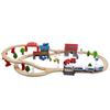 88-Piece Wooden Train and Farm Set for Kids, Educational Toy for Ages 3+