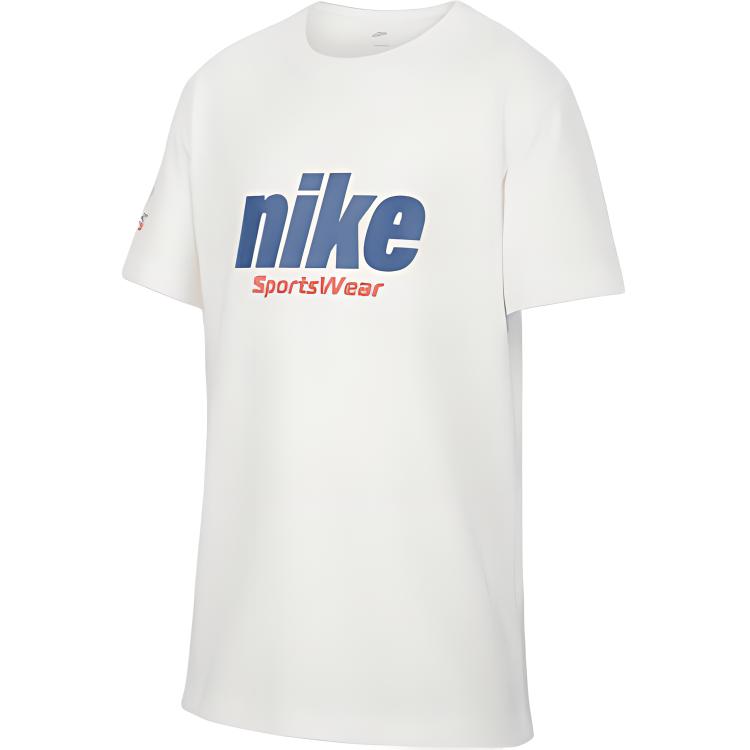 New Nike T Shirt Sail White Children Aged 3 7 Years Old HQ1565-133