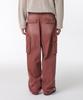 Musinsa Standard Pigment Extra Wide Cargo Denim Pants [Smoke Pink]